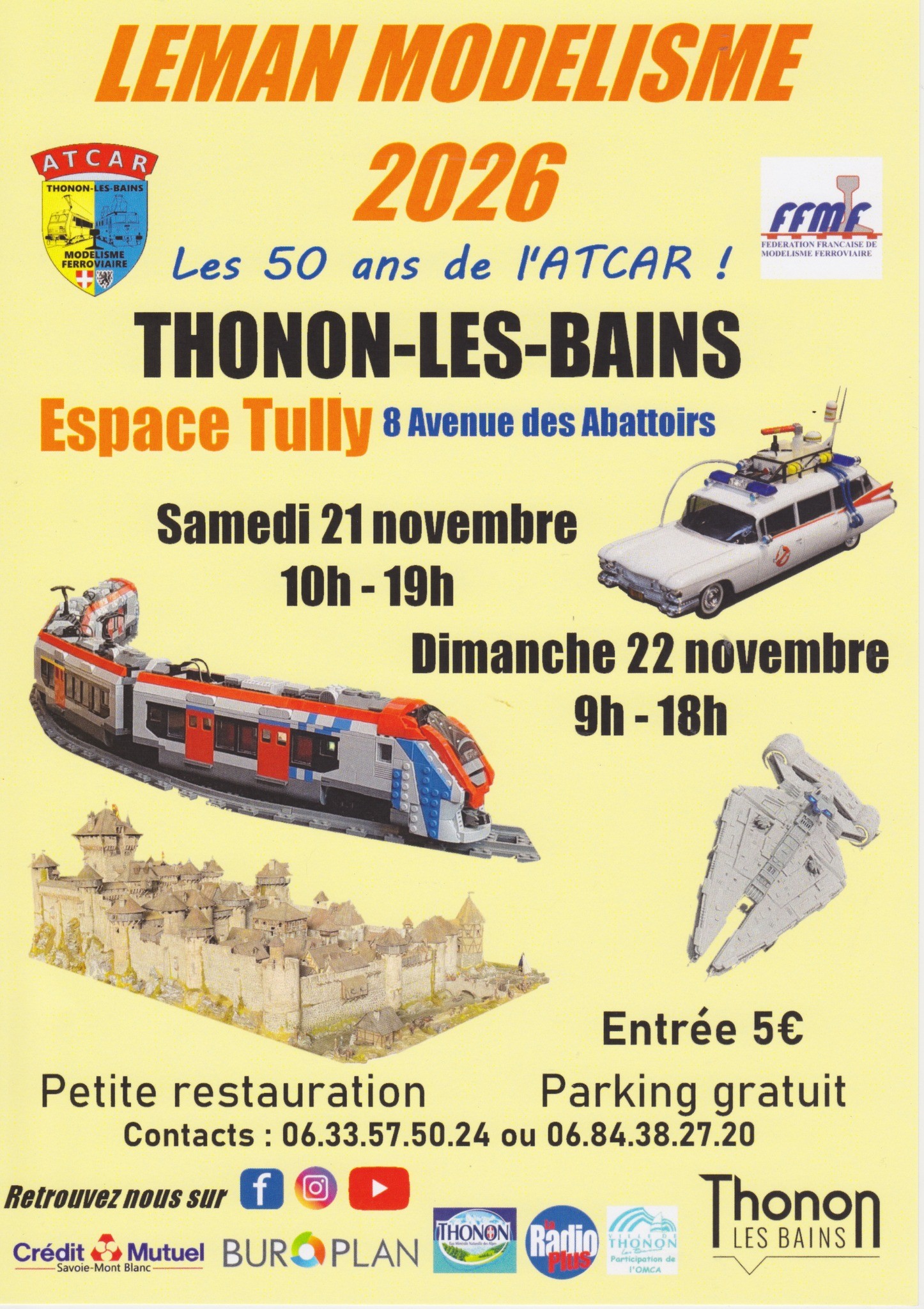 affiche THONON les BAINS, 2026